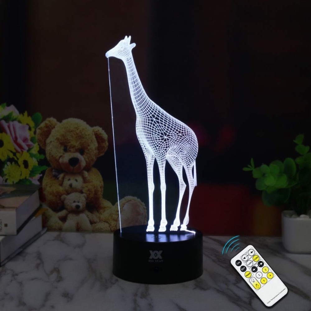 Color changing giraffe light